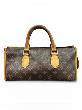 Louis Vuitton Monogram & Vachetta Poppincourt Satchel Bag